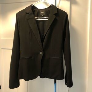 Black Blazer and Pant Set